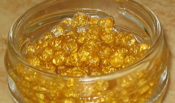 24 karat gold caviar