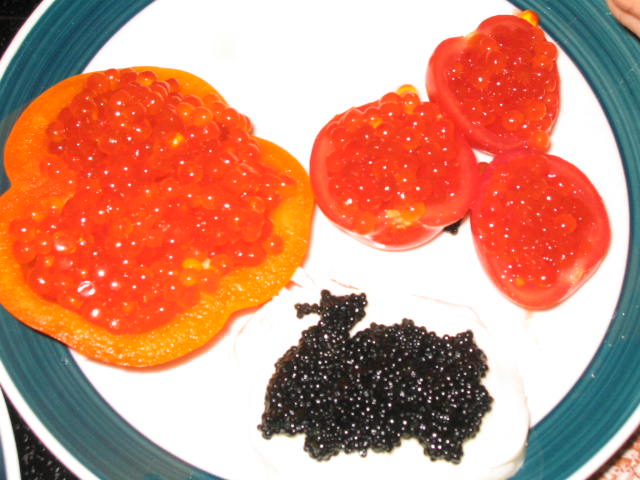 Veggy Caviar Combination